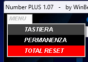 Opzioni Menu Nuber Plus Roulette